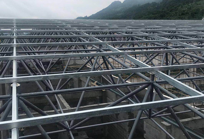 石狮学校艺体楼网架